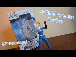 Marvel legends Invisible woman review (FF first steps)