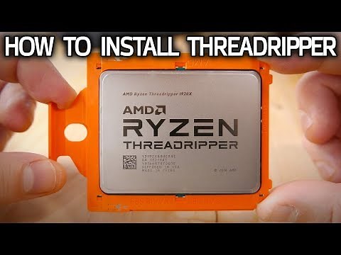 Threadripper CPU Installation Guide! How Socket TR4 Works