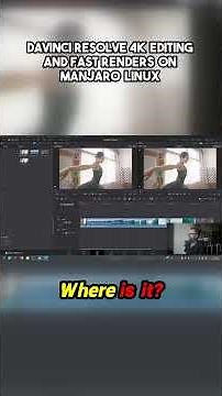 Unlock Professional Editing: DaVinci Resolve on Manjaro Linux!