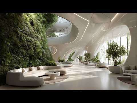 Realistic Futuristic Architecture | Modern Interiors, Elegance and Innovation