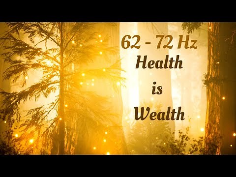 62 - 72 Hz frequency for optimal physical and mental health