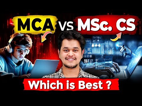 💥MCA vs MSc CS: Which is Better in 2025?🤩Jobs, Salary and Placements🤔#mca #msc #placements #Jobs
