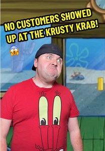 Squidward Forgot to Change the Sign to OPEN — Krusty Krab Chaos
