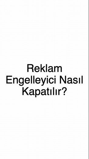 How to Turn Off Ad Blocker?