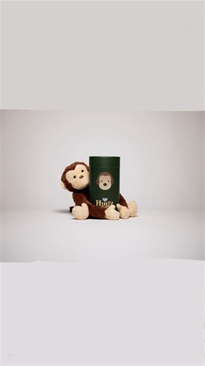Coco the Monkey is here! Will extra long weighted arms to give you a proper Hug🍌💛 | Hugz Weighted Friend