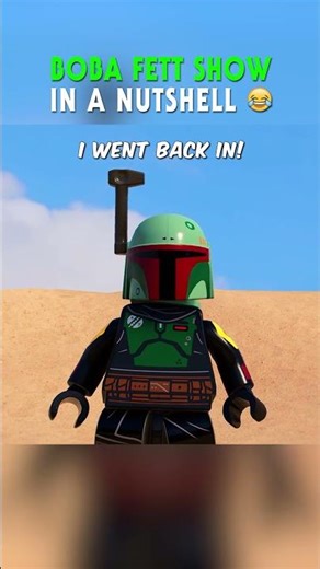 #BobaFett Show in a Nutshell 😂 | CSG #Shorts | #LEGOStarWarsTheSkywalkerSaga #LEGO #StarWars #Memes