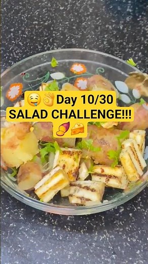 ♥️👍High Protein Sweet Potato & Low-Fat Paneer Salad 🔥 | Weight Loss Friendly Bowl