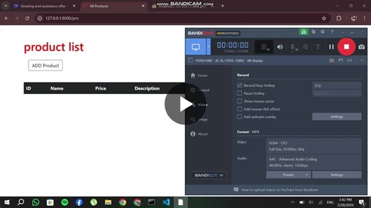 PHP Laravel Image Crud Products 😘🥰 | haseeb Siddiqui