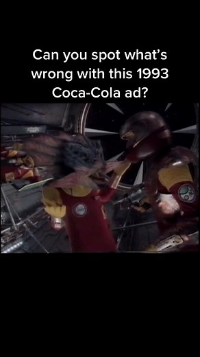 Can you spot the mistakes in this 1993 “Spaceship” Coca-Cola commercial by Lethal Weapon director Richard Donner? #cocacola #coke #90s #richarddonner #funny #fyp #oldads #aussie #alien #spaceship #science #physics #comedy #bloopers #vhsrevue #davidmgreen