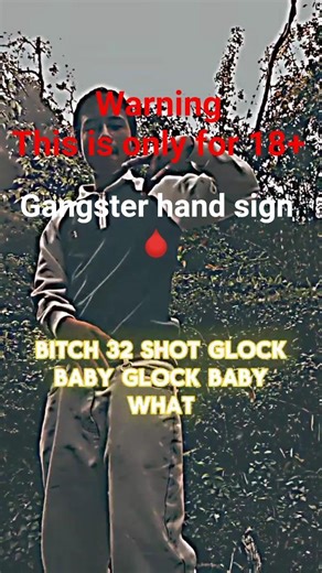 Gangster hand sign.!#TBB Gang hand sign #fyp #gangster #handsine #drip #tbbshadow #viralvideo 👾💜🩸