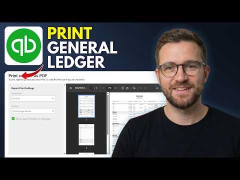 How to Print General Ledger in Quickbooks (Step By Step 2026)