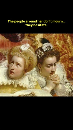 This is The Death of Elizabeth I, painted around by Paul Delaroche. #tudorengland #history #arts