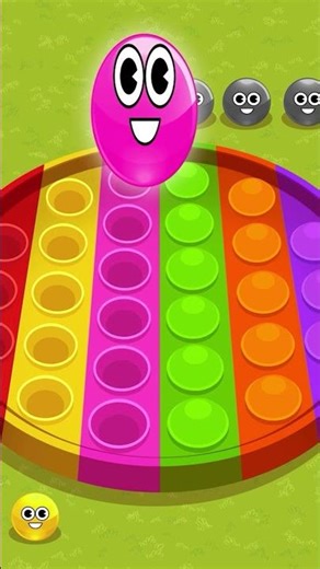 POP It Dancing Balls For Kids #shorts #kidsvideos #kidscamp