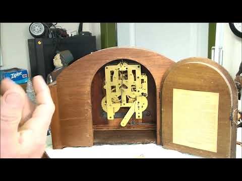1940 Plymouth Seth Thomas Mantel Clock Repair