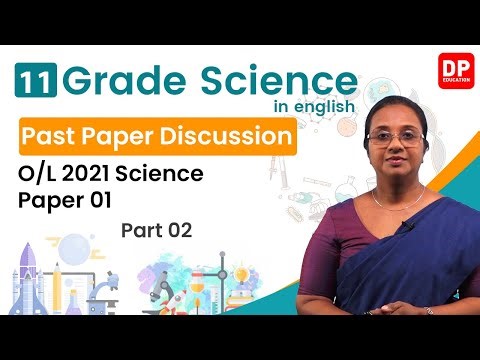 G.C.E O/L Science 2021 Paper 01 - Part 02