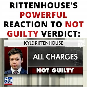 Rittenhouse's Powerful Reaction to Not Guilty Verdict! Check out The Charlie Kirk show where we are breaking down this breaking news right now! Subscribe to The Charlie Kirk Show: http://apple.co/2VCxGsh | Charlie Kirk