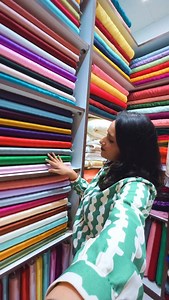 🔴Fabric Heaven🔴 Comment “FABRIC HEAVEN” for shop Details and tag your girlfriends 👯‍♀️ I found this designer fabric heaven in Kolkata that is literally a dream place for everyone 🥰 If you are a boutique owner or you want create an outfit from scratch run to this place ❤️ Follow @vloggingcoupleofficial for more such unique finds 😊 [ fabric heaven, designer fabric shop, fabric store, designer fabrics, fabric store in Kolkata, kolkata shopping finds, hidden gem ] #outfitfromscratch #fabric #fa
