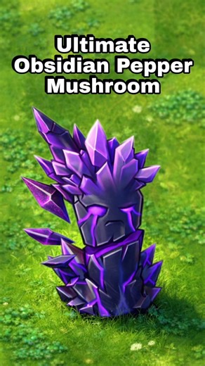 Ultimate Obsidian Pepper Mushroom #pvzfusion #mobilegame #pvzgame #plantsvszombies
