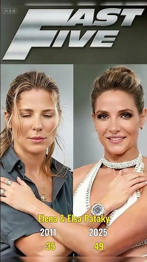 The fast five Cast: Then and Now, A Final Farewell. (2011-2025).#fastandfurious #cast