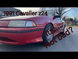 The 1991 Cavalier Z24 is Actually a Good Car!