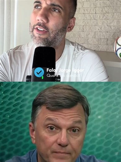 Jorge Iggor comenta sua treta com Mauro Cezar Pereira no inicio do ano . . . . . . . . . . . . . . . . . . . . . . . . . . . . . . . . . . . . . . . . . . #jorgeiggor #maurocezarpereira #mcp #tvglobo #polemica