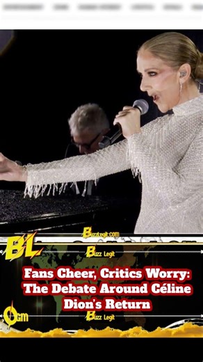 While millions celebrate Céline Dion’s return, others are raising eyebrows. Is the music world ?