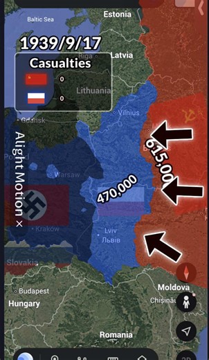 The Soviet invasion of Poland using Google earth | google earth