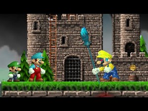 New Super Mario Bros Wii Fully Adventure 2 Player - Walkthrough - #02