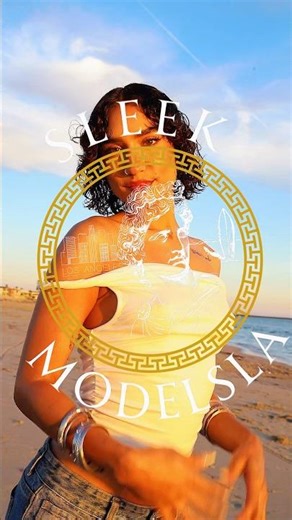 BTS with our model Ari. Dm us for collaborations and bookings on Instagram @sleekmodelsla