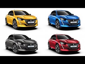 New Peugeot 208 Colours - Detailed Comparison