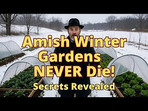 Uncover the Secrets How Amish Gardens Thrive in the Winter Months!