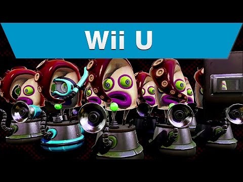 Wii U - Splatoon Single Player Trailer