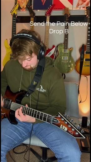 Send The Pain Below - Chevelle #guitar #fyp #chevelle #tiktok #alt @koltonkelley25