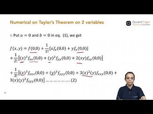 Taylor's Theorem Two Variables Part-2 | Application of Partial Differentiation