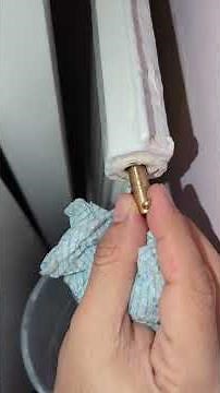 How to fix a cold radiator by bleeding - removing air