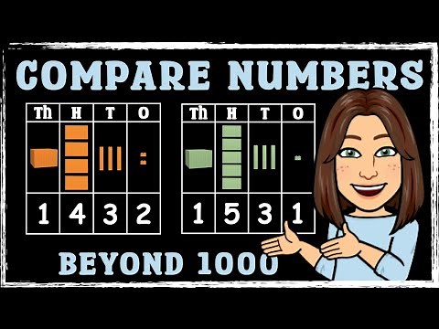 Compare Numbers Beyond 1000 | Maths with Mrs B.
