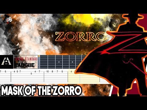 The Mask of Zorro Theme Song Guitar Tutorial