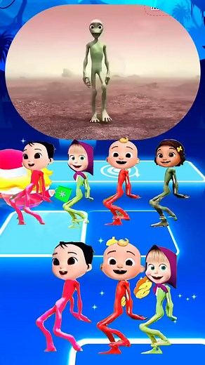 407K views · 1.4K reactions | Cocomelon_Scary Dame_Tu Cosita Dance (Music Cover) Tiles hop #shorts​​ #Dametucosita | Game Toons Espanol | Facebook