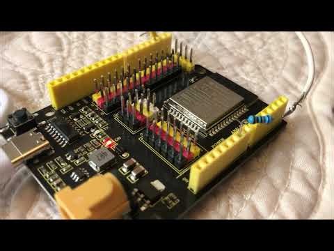 Keyestudio ESP32 WROOM WiFi Board Tutorials