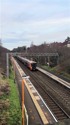 West Midlands railway class 730 arriving at gravelly hill