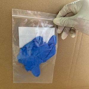 [Hot Item] Industrial Non-Sterilized Clean Room Blue Nitrile Gloves