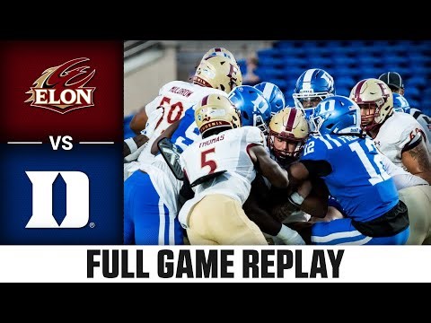 Elon Phoenix vs. Duke Blue Devils Game Replay | 2025 ACC Football