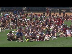 Crowd turns out at ONEOK Field