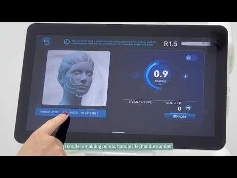 HIFU PRO interface introduction