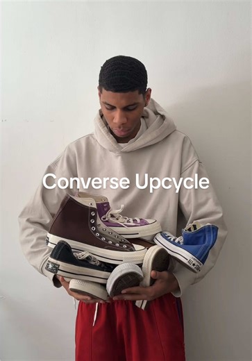 Creative Upcycling of Converse Shoes