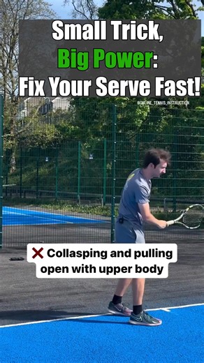 7.6K views · 50 reactions | This simple trick can improve your serve hugely! If you want more key power tips on the serve, comment 'pdf' for our free pdf on the serve  #serve #servetips #toss | Online Tennis Instruction | Facebook