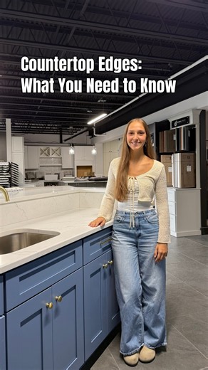 Types of Countertop Edges: Choose the Right One #countertop #countertopdesign #countertopedge