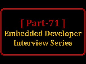 ATMega328 Architecture || Part 71 - Interview Questions & Tips for Embedded Developer
