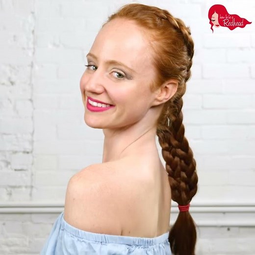 Hair Tutorial: Redhead Warrior Braid