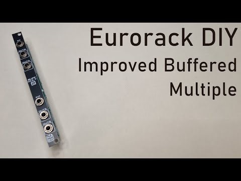 Eurorack DIY: 2hp Improved Buffered Multiple